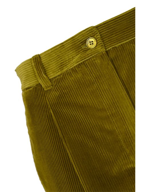 Pantalone Ordine in velluto di cotone Verde Oliva WEEKEND MAX MARA | 2525136036600024